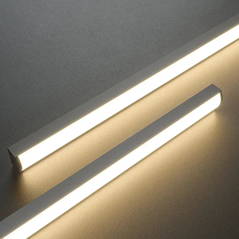 Modern Minimalist Black Gold LED Chandelier Pendant Light Stepless Dimming Remote Control – photo 5
