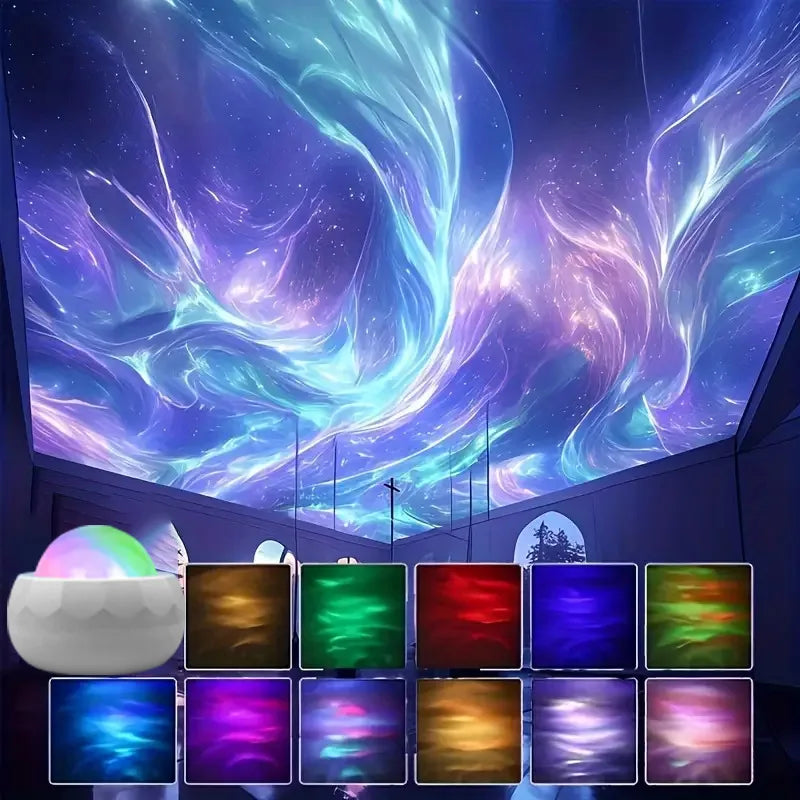 Northern Lights and Starry Sky LED Projector