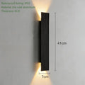 IP65 Waterproof Rectangular Modern Outdoor Wall Light for Courtyards Patios Balconies – photo 9