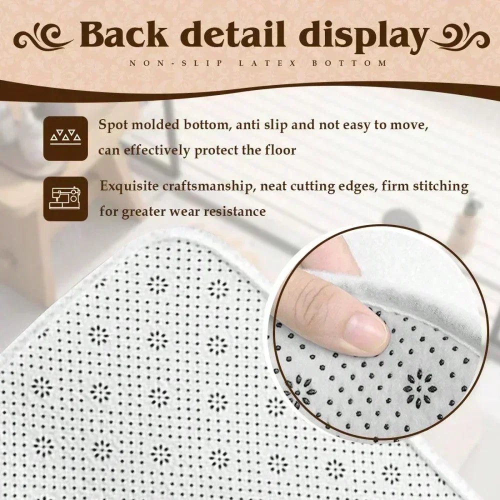 3D Cat Optical Illusion Non-Slip Doormat