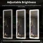 Dimmable LED Full Length Floor Standing Full Body Mirror Stand – photo 4