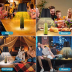 USB Rechargeable Bottle Table Lamp