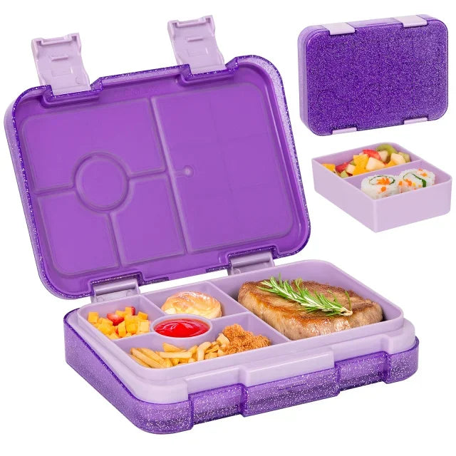Kids Leak-Proof Microwave-Safe Bento Lunch Box