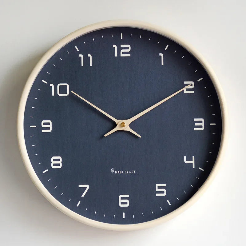 Nordic European Wooden Wall Clock