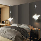 Nordic Butterfly LED Pendant Light Tricolor Golden Silver Hanging Lamp – photo 38
