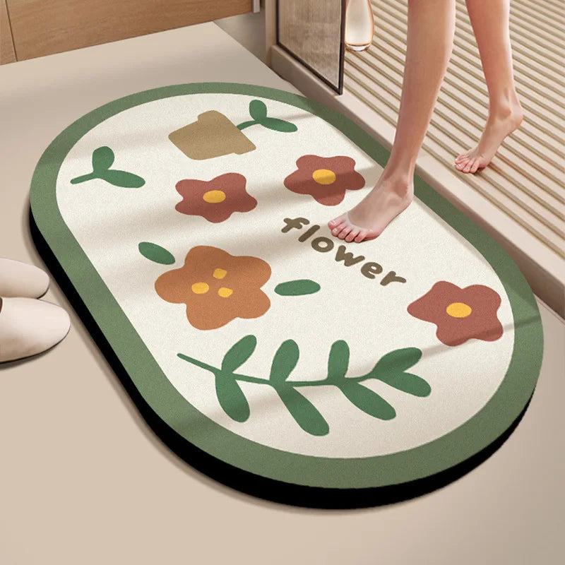 Super Absorbent Non-Slip Bath Mat