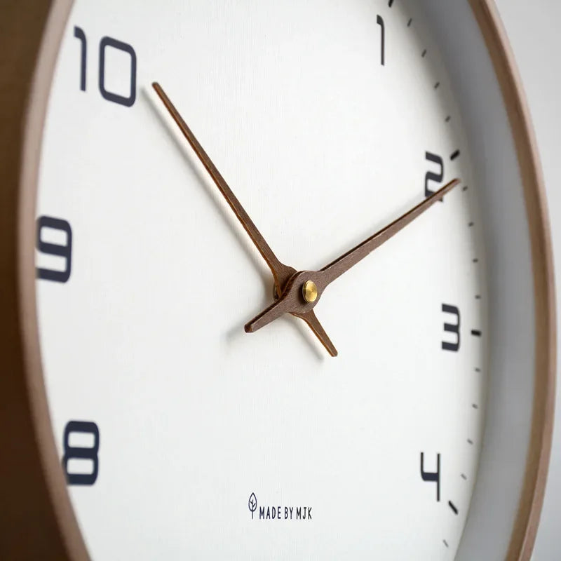 Nordic European Wooden Wall Clock