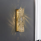 Dimmable Modern Luxury Crystal Design LED Wall Light Bedroom Living Room – photo 3