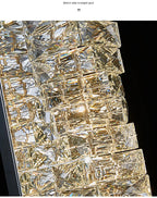 Dimmable Modern Luxury Crystal Design LED Wall Light Bedroom Living Room – photo 17