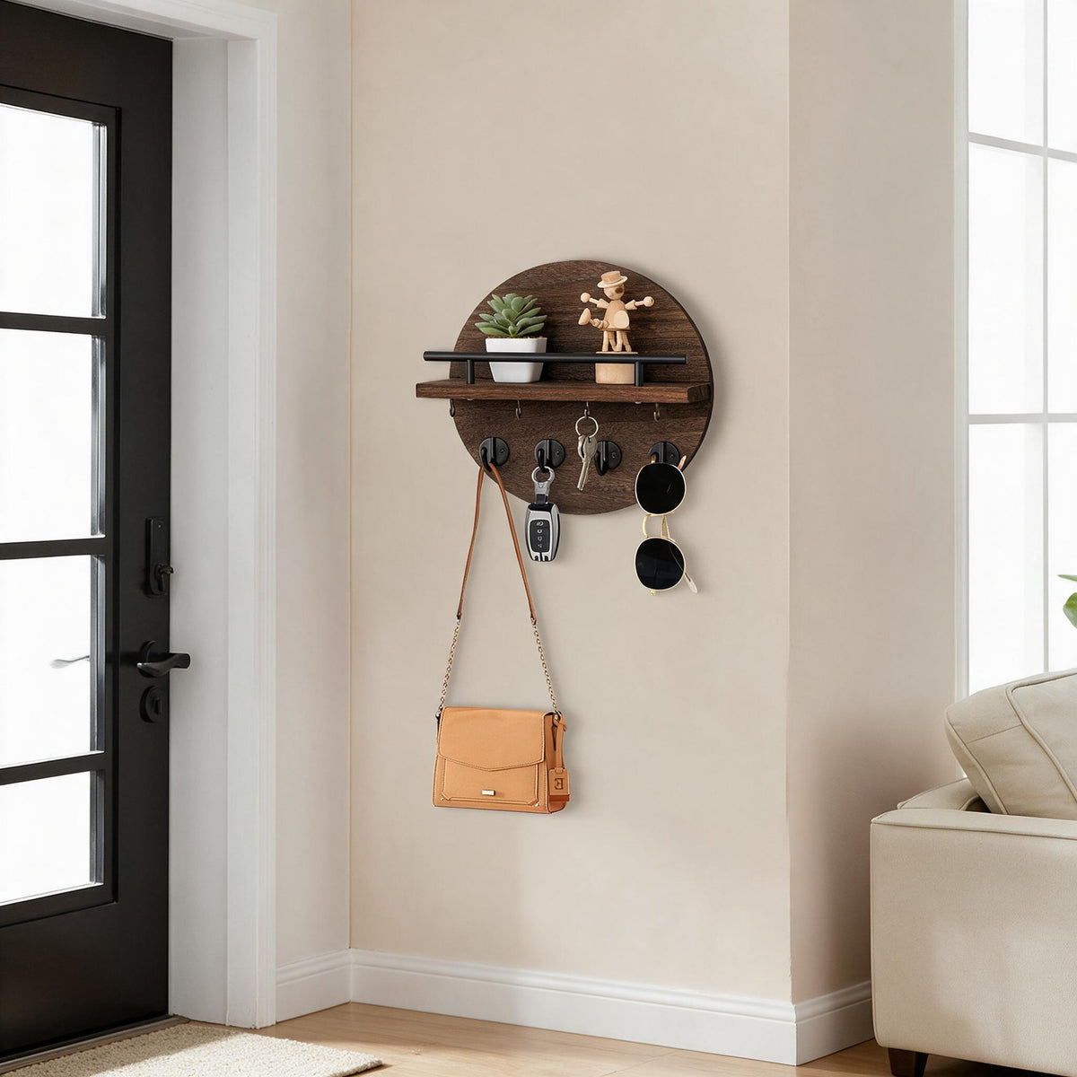 A Rounder, Warmer Shape for Your Wall