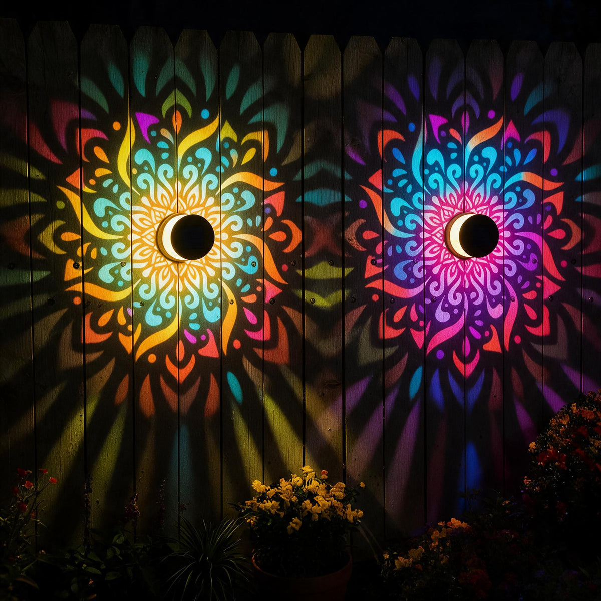 Turn a Plain Fence Into a Light Show